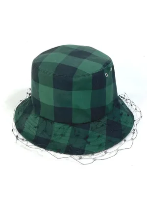 Dior Pre-owned, Dame, Grøn, ONE SIZE, Bomuld, Pre-owned Bomuld hatte