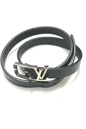 LOUIS VUITTON Pre-owned, Dame, Sort, ONE SIZE, Tyl, Pre-owned Laeder baelter