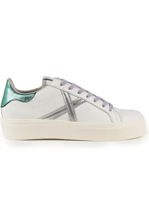 Munich Sko, Dame, Hvid, 39 EU, Læder, Sky Rete Sneaker Hvid Mode
