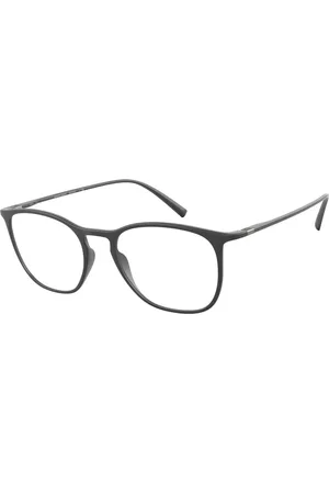 Giorgio Armani Tilbehør, unisex, Grå, 53 MM, Nylon, Matte Grey Brillestel AR 7202