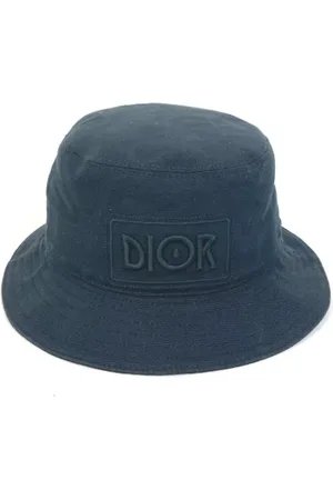 Dior Pre-owned, Dame, Sort, ONE SIZE, Bomuld, Pre-owned Bomuld hatte