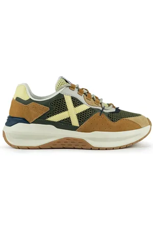Munich Sko, Herre, Flerfarvet, 43 EU, Futuristisk Caqui Sneaker