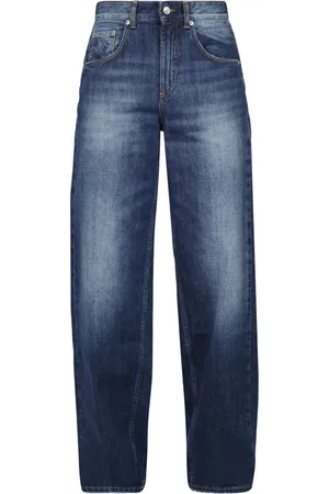 DEPARTMENT FIVE Jeans, Dame, Blå, W28, Uld, Stilfulde Denim Jeans