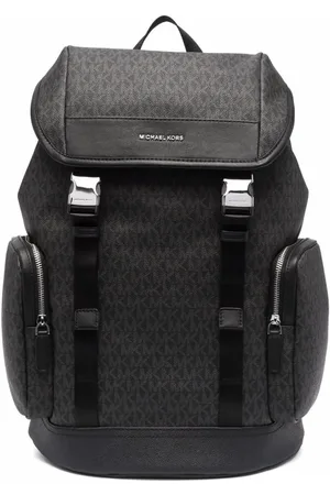 Michael Kors Taske, Herre, Sort, ONE SIZE, Bomuld, Sort Casual Rygsæk med Logo