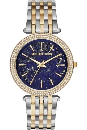 Michael Kors Tilbehør, Dame, Grå, ONE SIZE, Armbåndsur i rustfrit stål til damer