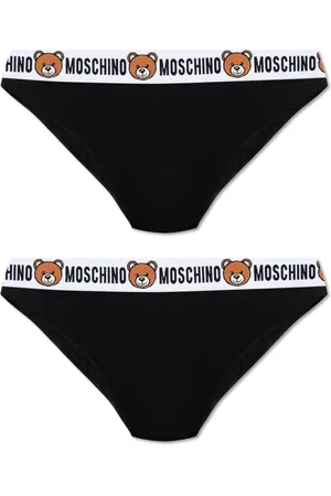 Moschino Undertøj, Dame, Sort, M, Bomuld, To-pakke underbukser