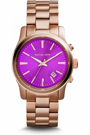 Michael Kors Tilbehør, Dame, Lyserød, ONE SIZE, Quartz Analogur
