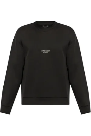 Giorgio Armani Sweathshirts & Hoodies, Herre, Sort, S, Sweatshirts & Hoodies
