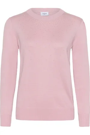Saint Tropez Strik, Dame, Lyserød, XS, Uld, Nectar Cardigan Jemmasz Stil
