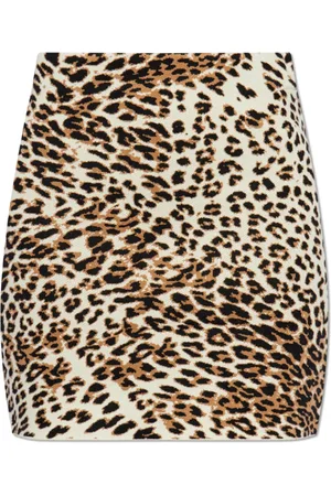 Gestuz Nederdel, Dame, , XS, Polyester, Nederdel med dyreprint