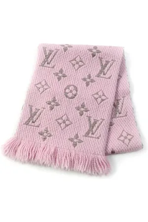 LOUIS VUITTON Pre-owned, Dame, Lyserød, ONE SIZE, Uld, Pre-owned Uld trklaeder