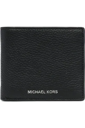 Michael Kors Tilbehør, Herre, Sort, ONE SIZE, Læder, Hudson Wallet