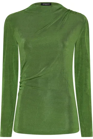 Bruuns Bazaar Top, Dame, Grøn, S, Cedrusbbtonna Bluse