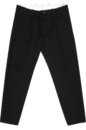 Nine In The Morning Bukser, Herre, Sort, XS, Bomuld, Stretch bomuld chino bukser
