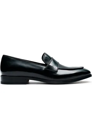 Fabi Sko, Herre, Sort, 44 EU, Læder, Formelle Læder Loafers Sort
