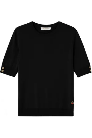 BUSNEL Strik, Dame, Sort, M, Uld, Lucca Top
