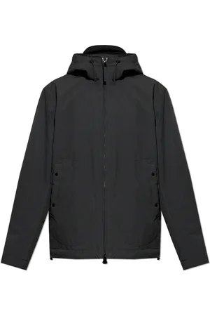 Stone Island Jakke, Herre, Sort, S, Polyester, Isoleret vandtæt jakke
