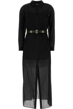 Michael Kors Kjole, Dame, Sort, XS, Bomuld, Bomulds Skjortekjole