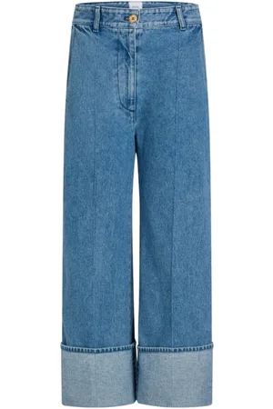 Patou Jeans, Dame, Blå, S, Denim, Blå Denim Jeans
