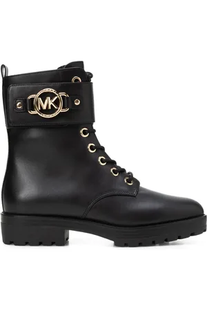 Michael Kors Sko, Dame, Sort, 37 EU, Sorte Pinafore Metal Støvler