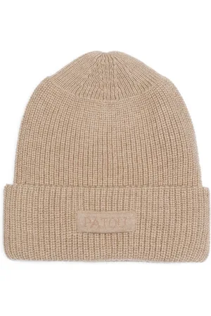 Patou Tilbehør, Dame, Brun, ONE SIZE, Uld, Brun Hatte & Kasketter til Kvinder