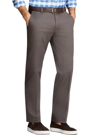 Brooks Brothers Bukser, Herre, Brun, W33, Bomuld, Milano Slim-fit Advantage Chino Bukser