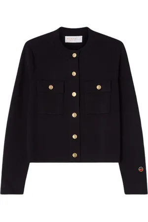 BUSNEL Strik, Dame, Blå, S, Uld, Allie Cardigan