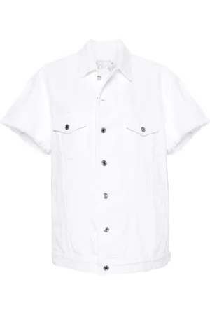 Michael Kors Jakke, Dame, Hvid, ONE SIZE, Denim, Hvid Denimjakke - Casual Style