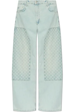 MISBHV Jeans, Herre, Blå, W30, Bomuld, Jeans med Logo