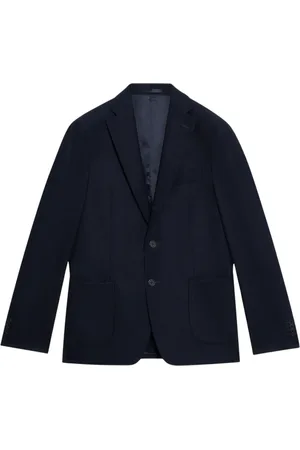Brooks Brothers Jakke, Herre, Blå, 3XL, Uld, Blazer i blanding af ny uld