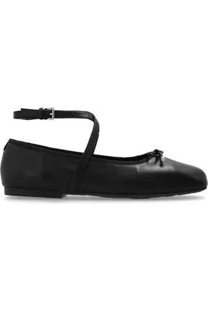 Michael Kors Sko, Dame, Sort, 40 EU, Læder, Collette Ballerina i Læder