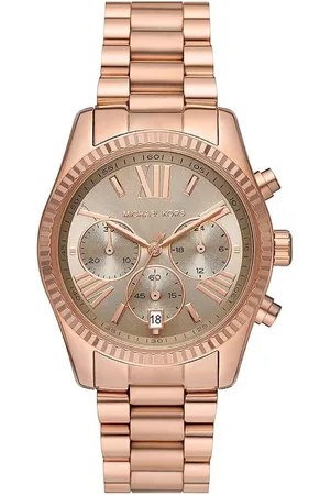 Michael Kors Tilbehør, Dame, Gul, ONE SIZE, Lexington ur