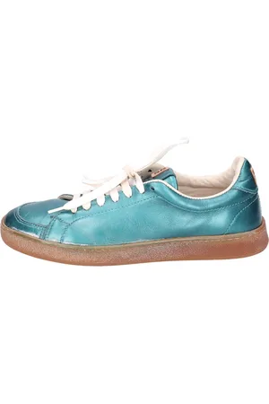 Moma Sko, Dame, Grøn, 37 EU, Læder, Vintage Læder Sneakers
