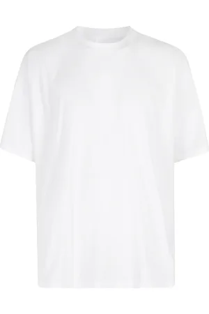 Maison Margiela Top, Herre, Hvid, XS, Bomuld, Cotton Tee