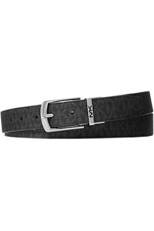Michael Kors Tilbehør, Herre, Sort, ONE SIZE, Polyester, Reversibel bælte med signaturlogo