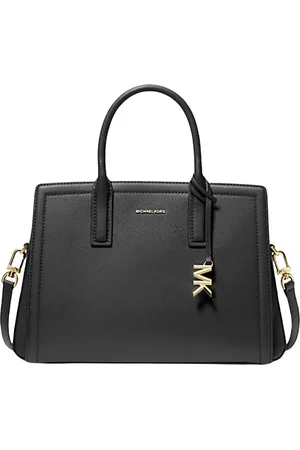 Michael Kors Taske, Dame, Sort, ONE SIZE, Uld, Laila Medium Skindtaske