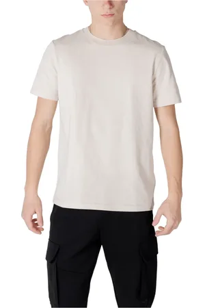 Antony Morato Top, Herre, Hvid, XL, Bomuld, Hvid Bomuld T-shirt Kort Ærme