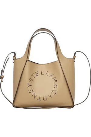Stella McCartney Taske, Dame, Brun, ONE SIZE, Læder, Alter Mat Crossbody Taske - Fawn