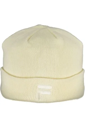 Fila Tilbehør, Herre, Hvid, ONE SIZE, Polyester, Hvid Polyester Hat med Logo Broderi