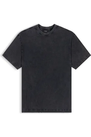 Axel Arigato Top, Herre, Sort, M, Bomuld, Optisk Distressed T-shirt