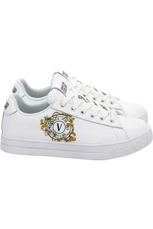VERSACE Sko, Dame, Hvid, 37 EU, Sneakers