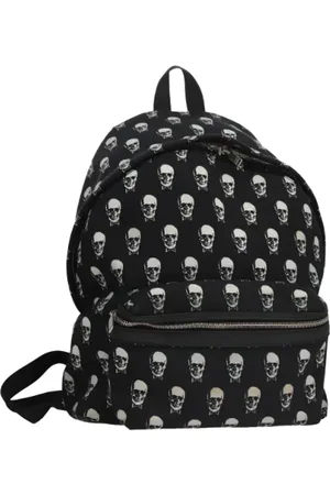 Saint Laurent Pre-owned, Dame, Sort, ONE SIZE, Nylon, Pre-owned nylon rygsaekke