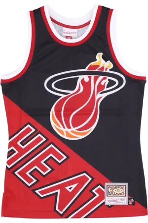 Mitchell & Ness Sport, Herre, Flerfarvet, M, Polyester, Miami Heat Basketball Tank Top