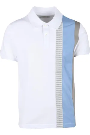 Bikkembergs Top, Herre, Hvid, 2XL, Bomuld, Bomuld Elastan Polo Skjorte