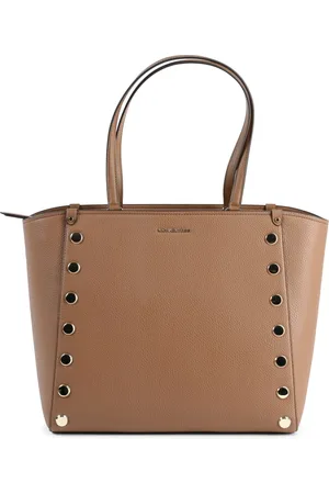 Michael Kors Taske, Dame, Brun, ONE SIZE, Læder, Stor Læder Tote Bag i Brun