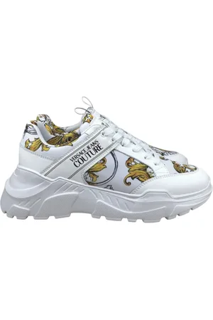 VERSACE Sko, Herre, Hvid, 41 EU, Sneakers