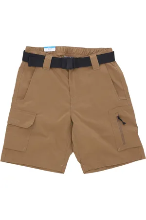 Columbia Shorts, Herre, Brun, W28, Polyester, Nyttige fragtshorts med UPF 50