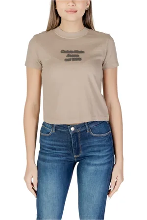 Calvin Klein Top, Dame, , L, Bomuld, Bomuld T-shirt til Kvinder