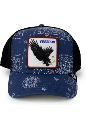 Goorin Bros. Tilbehør, Herre, Blå, ONE SIZE, Bomuld, Blå Ørn Trucker CapBandana