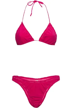 Reina Olga Badetøj, Dame, Lyserød, M, Fuchsia Trekantet Bikini Sæt